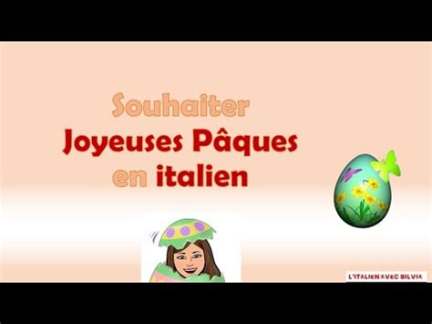joyeuses paques en italien